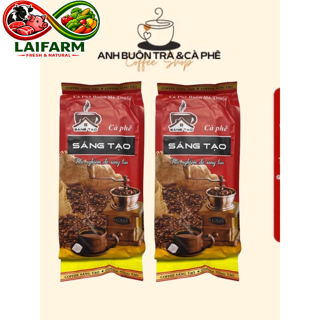 [Laifarm] 1KG CÀ PHÊ SÁNG TẠO BỘT PHA PHIN TRUYỀN THỐNG-1KG