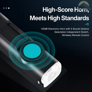 [COD] Đèn xe đạp siêu sáng 1000 lumens pin 2000mah cảm biến thông minh có còi sạc USB