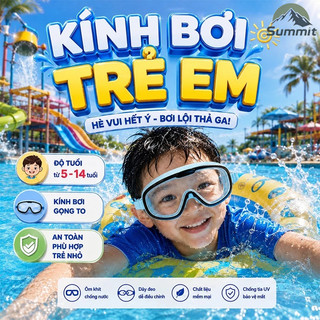 [COD] Kính Bơi Gọng Lớn Silicon Trẻ Em Người Lớn Chống Sương Mù, Không Thấm Nước Kèm Bịt Tai Tầm Nhìn Rộng, Dây Đeo Co G