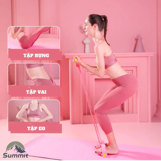 [COD] Dây Kéo Tập Bụng 6 Ống Cao Cấp Kháng Lực Đàn Hồi Tập Thể Dục, Tập Gym, Tập Cơ Bụng Tại Nhà