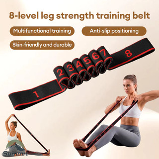[COD] Dây Đai Kháng Lực Co Giãn Đa Năng Hỗ Trợ Luyện Tập yoga / Thể Hình Dây Đai Kháng Lực 8 Tầng