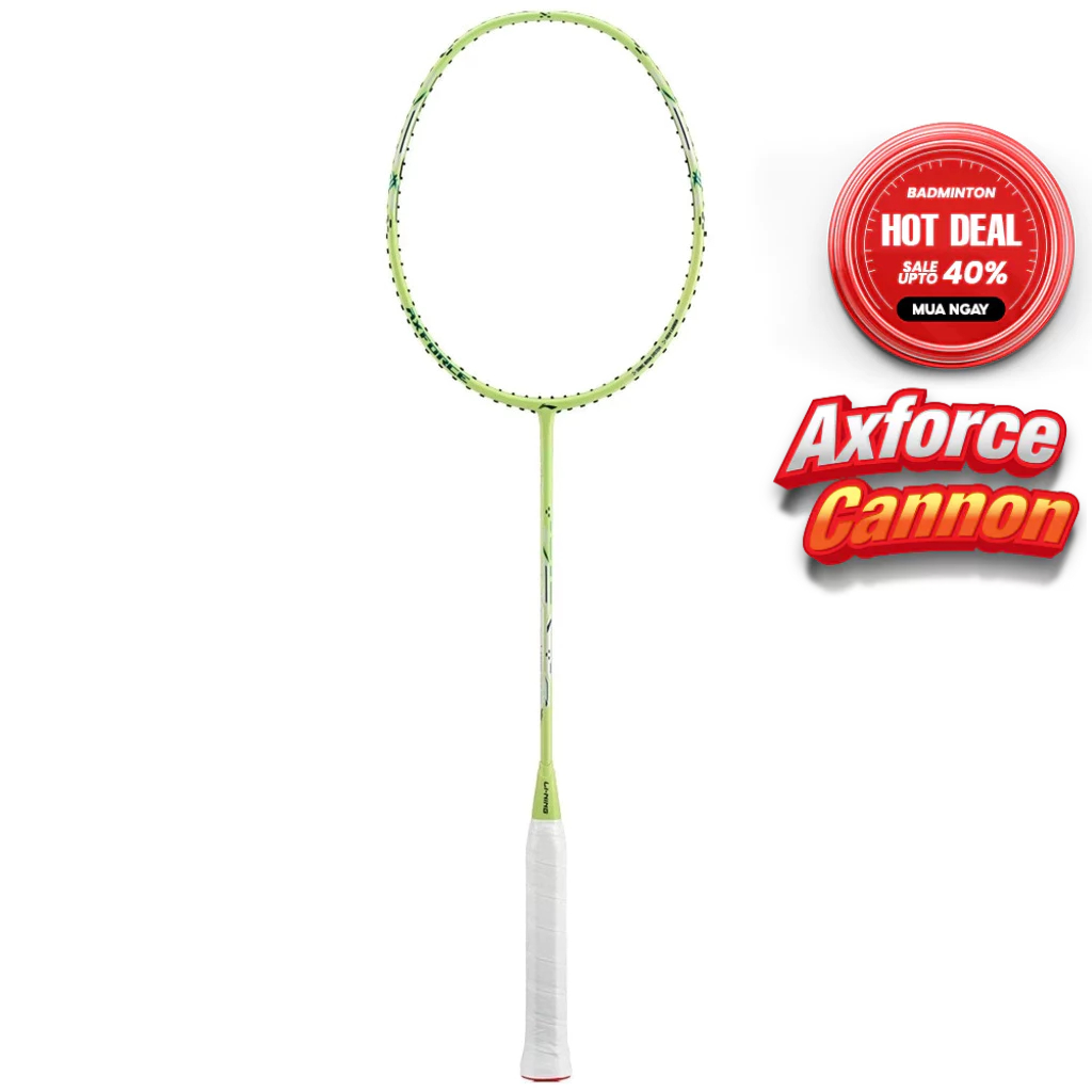 [7.10-12.10 GIÁ TỐT] Vợt Cầu Lông Li-Ning Axforce Thunder Cannon Light (4U) AYPU041-4