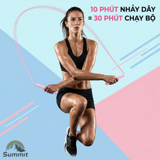 [COD] Dây Nhảy Thể Dục Tốc Độ Tăng Thể Lực Giảm Cân Dụng Cụ Thể Dục Cho Nam Nữ Nhựa PVC Mềm Mại, Thiết kế gọn nhẹ