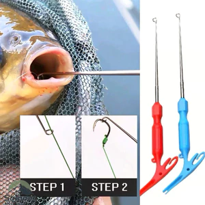 Dụng cụ gỡ lưỡi câu và buộc lưỡi câu tiện lợi đi câu fishing, Gỡ lưỡi đa năng, buộc thẻo dù