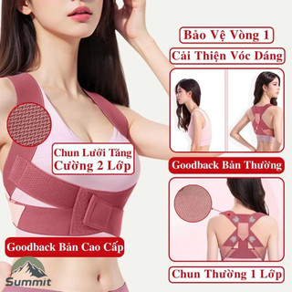 [COD] Đai bảo vệ vòng chống gù lưng, định hình và nâng đỡ ngực khi tập gym, yoga
