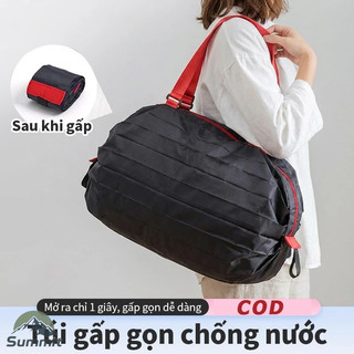 [COD] Túi Mua Sắm Đa Năng Chống Nước Gấp Gọn - Túi Du Lịch, Đi Biển, Dã Ngoại, Siêu Thị, Tập Gym Siêu Tiện Lợi