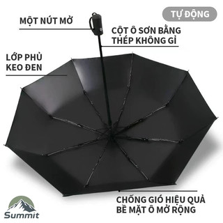 [COD] Dù Gấp Tự Động 2 Chiều8 Xương UV Sunscreen Automatic Umbrella Retractable Folding Umbrella