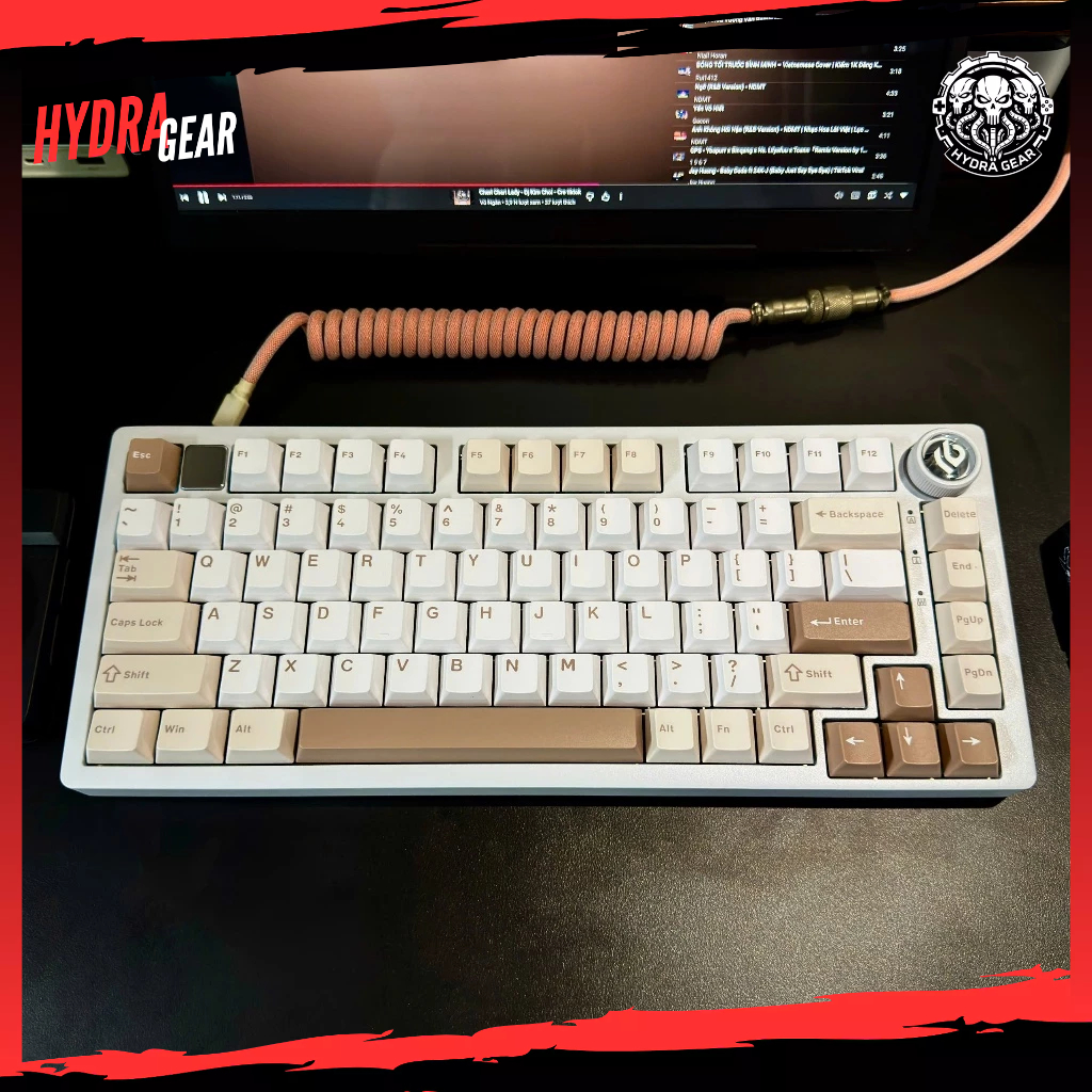 [HOẢ TỐC] Bàn phím cơ LEOBOG Hi75c Pro - Full nhôm, mode kết nối, pin 4000mah, led RGB | BigBuy360 - bigbuy360.vn
