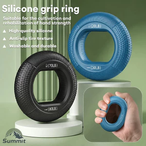 Vòng silicon tập cơ tay công thái học, cầm nắm luyện tập sức mạnh ngón tay phục hồi chức năng