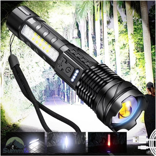 [COD] Đèn pin A76 siêu sáng chiếu xa 300m có Zoom xa gần, chống nước IPX4, pin trâu 7 chế độ sáng