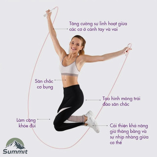 [COD] Dây nhảy tốc độ chất liệu PVC dày, hỗ trợ tập skill không bị xoắn dây