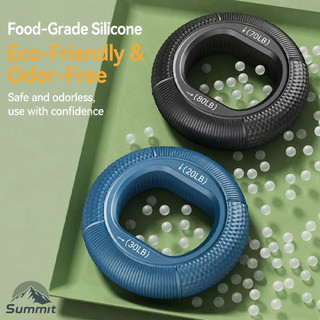 [COD] Vòng silicon tập cơ tay công thái học, cầm nắm luyện tập sức mạnh ngón tay phục hồi chức năng