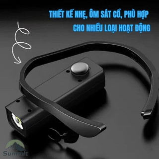 [COD] Đèn đầu đeo tai siêu sáng mạnh chuyên dụng để câu cá đêm, thời gian sử dụng siêu dài, sạc pin cảm ứng đeo đầu