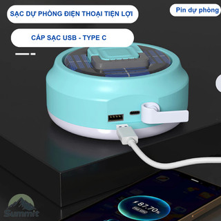 [COD] Đèn tích điện siêu sáng 8-12h sạc mặt trời pin 4800mAh 8W LED dùng cúp điện, chợ đêm, cắm trại