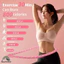 Vòng Lắc Eo Lò Xo Bọc Vải Mềm Tập Thể Dục, Tập Gym, Tập Yoga Tại Nhà