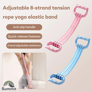 [COD] Dây kháng lực số 8 cao cấp điều chỉnh 6 mức lực đa năng tập tay vai lưng