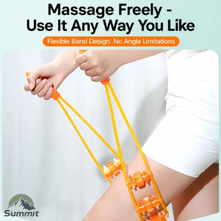 [COD] Dây Lăn Massage Cổ Vai Gáy Thư Giãn Cơ Thể Dụng Cụ Massage Con Lăn Cầm Tay Tiện Lợi