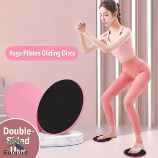 [COD] (1 Cặp) Đĩa trượt tập Yoga và | Đĩa Tròn 18x18cm, Chất Liệu nhựa ABS và xốp