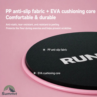 [COD] (1 Cặp) Đĩa trượt tập Yoga và | Đĩa Tròn 18x18cm, Chất Liệu nhựa ABS và xốp