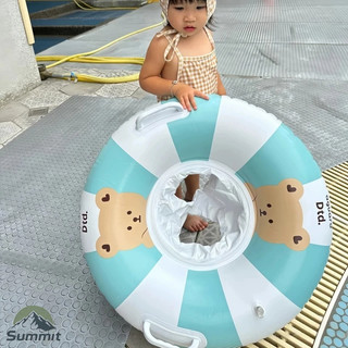 [COD] Phao Tập Bơi Tròn Kẻ Sọc Cho Bé 0-4 Tuổi