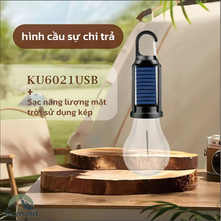 [COD] 150W Đèn LED Năng Lượng Mặt Trời Đèn Cắm Trại Camping, chống nước, có thể sạc lại và chống vỡ