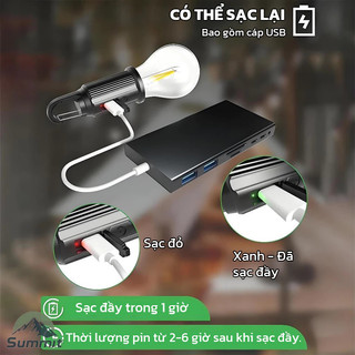 [COD] 150W Đèn LED Năng Lượng Mặt Trời Đèn Cắm Trại Camping, chống nước, có thể sạc lại và chống vỡ