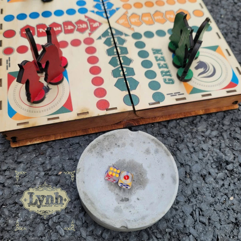 Cờ Cá Ngựa Gỗ Cao Cấp LYNHDECOR | Boardgame Gia Đình – Trò Chơi Gia Đình