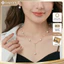 N920 choker Dây chuyền ngọc trai nhân tạo xinh xắn , chuỗi hạt ngọc trai thuỷ tinh phong cách vintage cho nữ