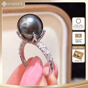 Nhẫn Ngoc Trai Đá Nhân Tạo Nhiều Màu Nhiều Size Hạt Thanh Lịch, Sang Trọng - DAISYN