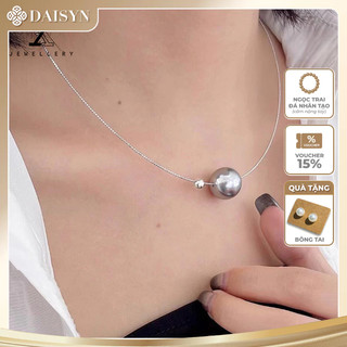 [N1087] Vòng Cổ, Dây Chuyền Ngọc Trai Dây Mảnh Hạt Lớn Kiểu Dáng Dài Sang Trọng - DAISYN