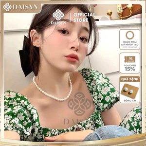 N174 dây chuyền hạt trai Đài Loan cao cấp kiểu dáng sang trọng