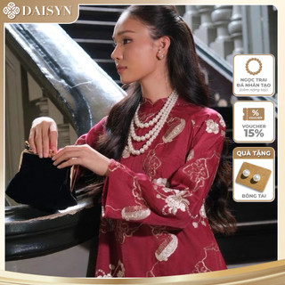 [ DAISYN ] n733 chuỗi hạt 3 tầng ngọc trai mang áo dài 3 sợi ngọc trai nhân tạo sang trọng cho nữ