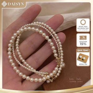 N955 Vòng tay ngọc trai nhân tạo xinh xắn cho nữ