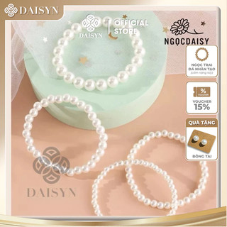 [NgocDaisy] N64 bộ 4 Vòng tay hạt Ngọc handmade