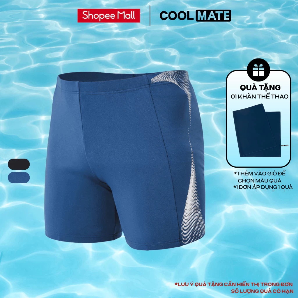 [TẶNG KHĂN]Quần Bơi nam Aqua Short 5 inch chống bám nước bền màu, chống UV, đồ đi biển, đồ bơi thể thao Coolmate