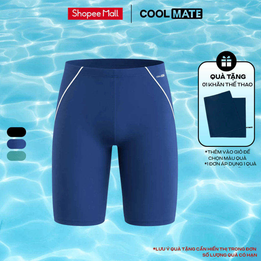 [MỚI-TẶNG KHĂN]Quần Bơi nam Swimming Jammer nam Coolmate chống bám nước bền màu, chống UV, đồ đi biển COOLMATE
