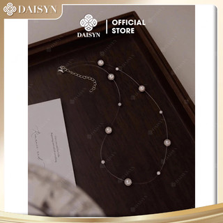 [ DAISYN ] N917 choker Dây chuyền ngọc trai nhân tạo xinh xắn ,  chuỗi hạt ngọc trai thuỷ tinh phong cách vintage cho nữ