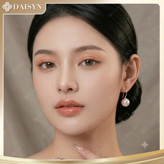 [ DAISYN ] N738 Bông tai nữ ngọc trai nhân tạo chuôi hình móc câu phụ kiện trang sức nhỏ xinh xắn