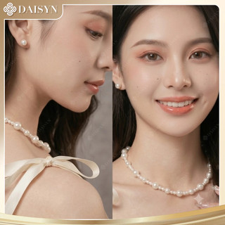 [ DAISYN ] N905 choker Dây chuyền ngọc trai nhân tạo xinh xắn,  chuỗi hạt ngọc trai thuỷ tinh phong cách vintage cho nữ