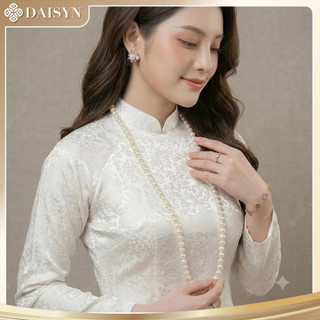 [ DAISYN ] N878 dây chuyền ngọc trai nhân tạo 10li , chuỗi hạt ngọc trai mang áo dài , vòng cổ ngọc trai áo bà ba