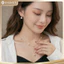 N920 choker Dây chuyền ngọc trai nhân tạo xinh xắn , chuỗi hạt ngọc trai thuỷ tinh phong cách vintage cho nữ
