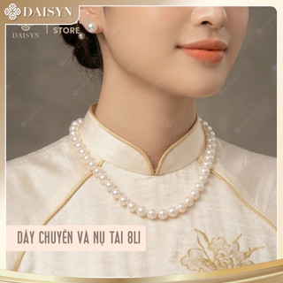 [ DAISYN ] N478 (1 đôi) Bông tai Ngọc không ngứa không gây kích ứng da bông tai sang trọng cho nữ