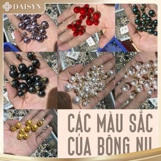 [ DAISYN ] N478 (1 đôi) Bông tai Ngọc không ngứa không gây kích ứng da bông tai sang trọng cho nữ