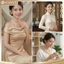 Choker Dây Chuyền Hạt Ngọc Trai Nhân Tạo 3 Sợi, Dây Chuyền Mang Áo Dài - DAISYN