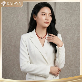 [N1177] Vòng Cổ, Dây Chuyền Ngọc Đá Nhân Tạo Đỏ 4li Mặt Đen 10li Sang Trọng Cho Nữ Phù Hợp Đeo Hằng Ngày - DAISYN