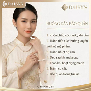 [ DAISYN ] N918 choker Dây chuyền ngọc trai nhân tạo xinh xắn ,  chuỗi hạt ngọc trai thuỷ tinh phong cách vintage cho nữ