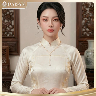 [ DAISYN ] N924 choker Dây chuyền ngọc trai nhân tạo xinh xắn  ,  chuỗi hạt ngọc trai thuỷ tinh phong cách vintage