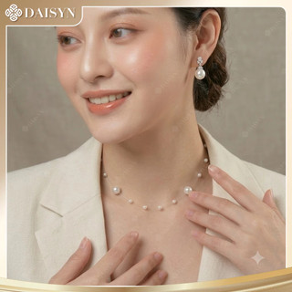 [ DAISYN ] N919 choker Dây chuyền ngọc trai nhân tạo xinh xắn ,  chuỗi hạt ngọc trai thuỷ tinh phong cách