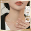 Dây Chuyền Ngọc Trai Nhân Tạo Dây Mạ Vàng 18k, Vòng Cổ Ngọc Trai Sang Trọng Cho Nữ - DAISYN