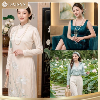 [ DAISYN ] N826 dây chuyền hạt ngọc trai nhân tạo áo dài 2 sợi , chuỗi hạt ngọc trai nhân tạo áo ngũ thân sang trọng